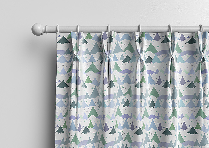 Cloudy Peaks, Icicle - Made to Measure Curtains - Image 10